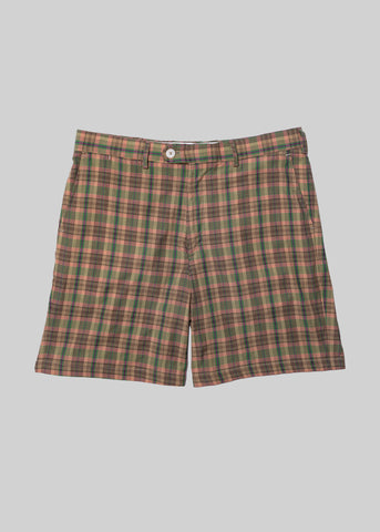 J. Press x American Trench Madras Standard Short