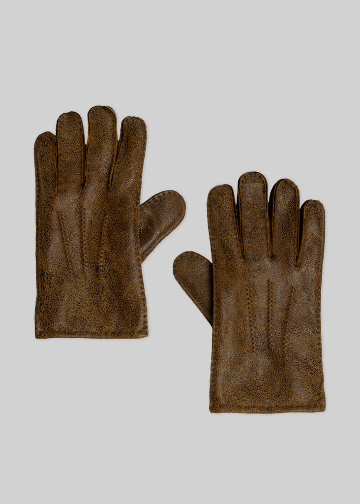 shearling handschuhe Sheepskin Shearling Gloves tan / XL