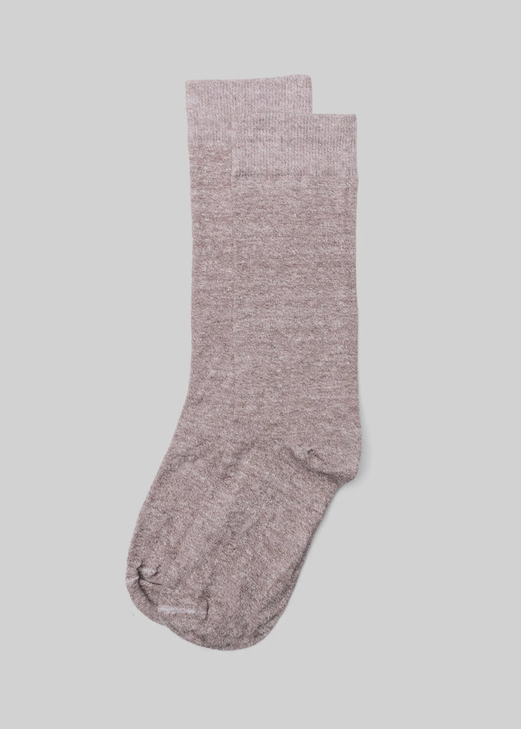 chinese dress ladies Linen Dress Sock Blue / One Size