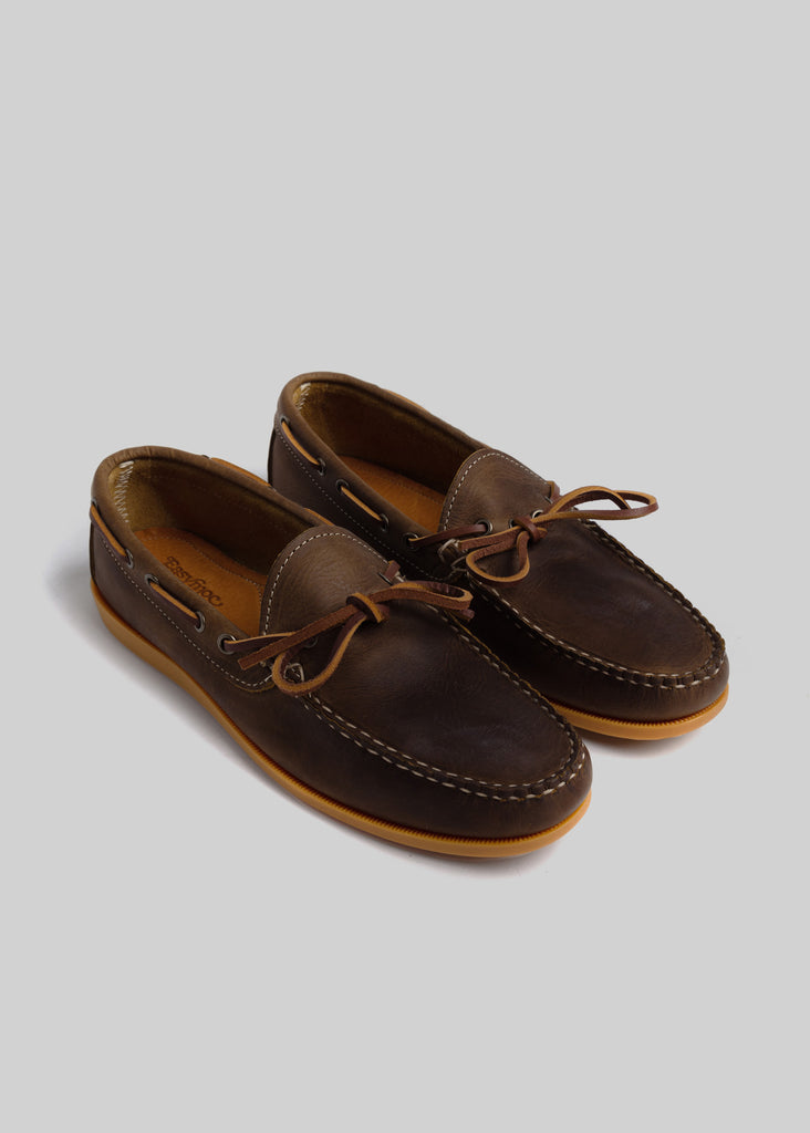 Easymoc Camp Moc in Honey Crazy Horse – American Trench display picture 3