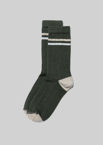 J. Press x American Trench Ivy Stripe Sock
