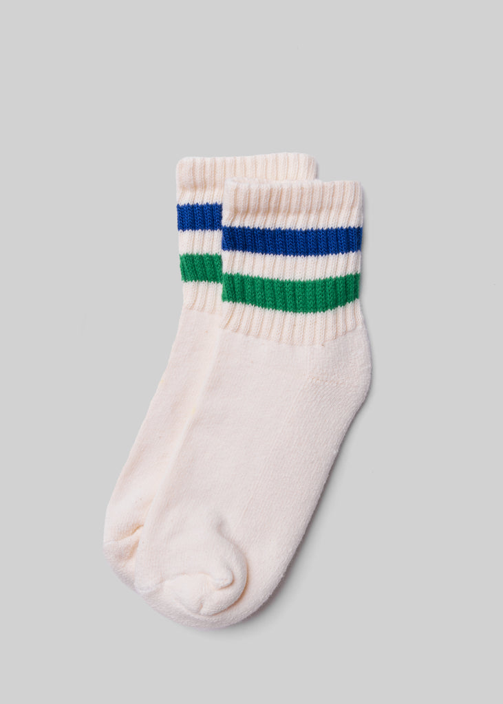 Quarter Crew Mono Stripe Varsity Socks - various colours – DOWSE
