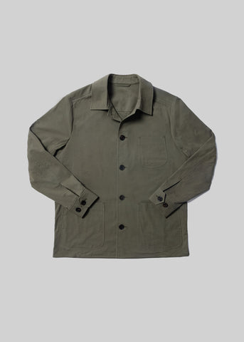 J. Press x American Trench Seersucker Chore Coat
