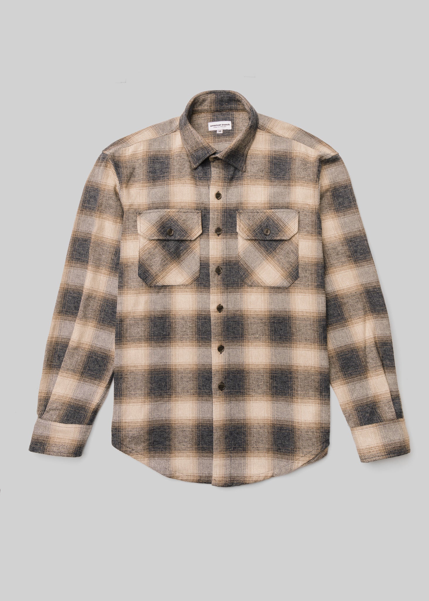 Plaid Flannel Overshirt