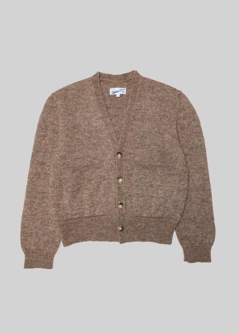 Brushed Alpaca Cardigan