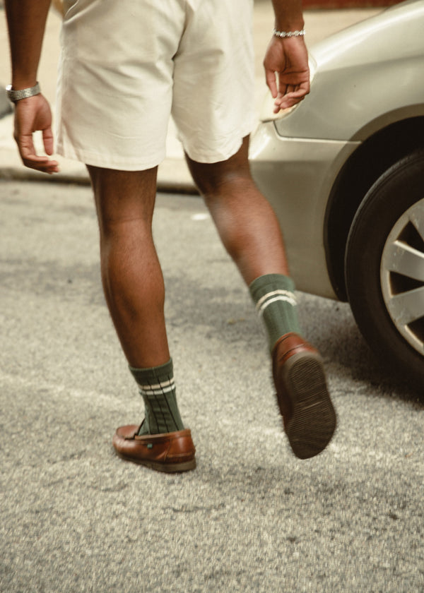 J. Press x American Trench Ivy Stripe Sock
