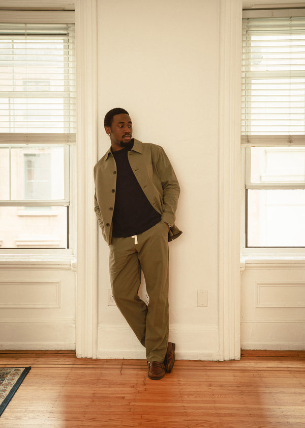 J. Press x American Trench Seersucker Easy Pant