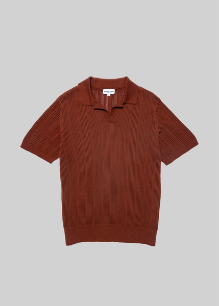 The Merion Open-Knit Polo – American Trench