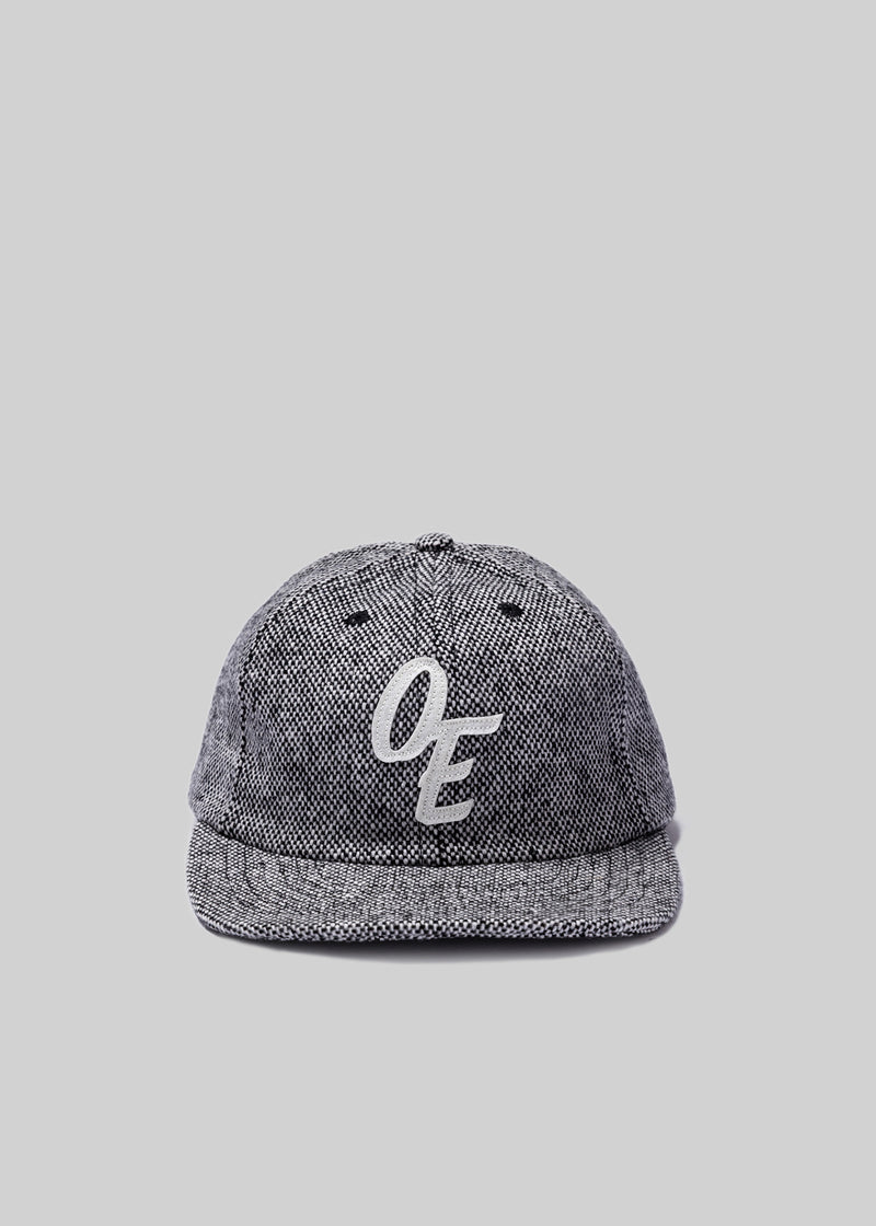 Script Cap in Wool Tweed