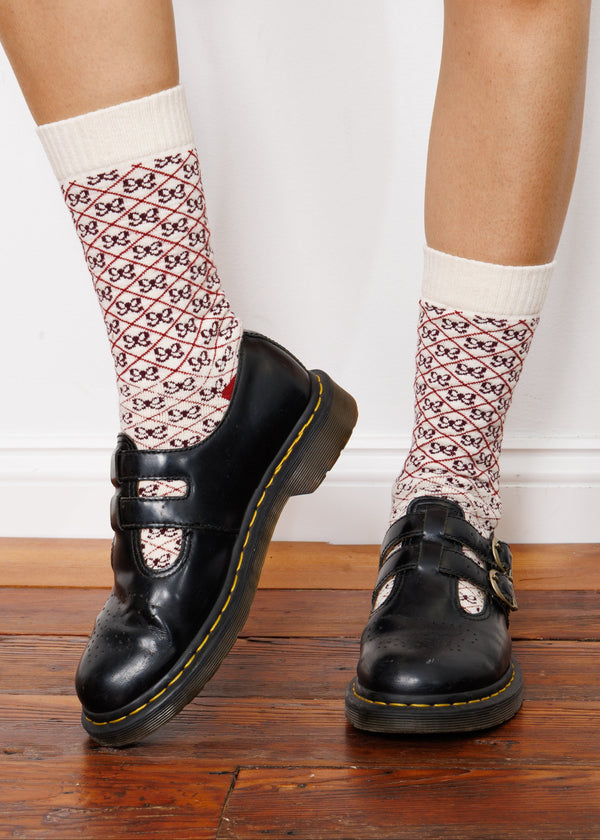 Women's Lattice Sock
