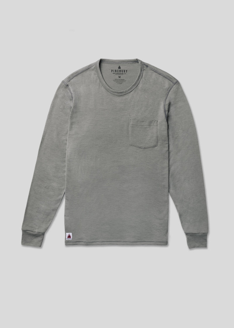 Anything With Fins Long Sleeve Pocket Tee
