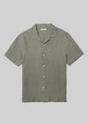 Linen Camp Collar Shirt