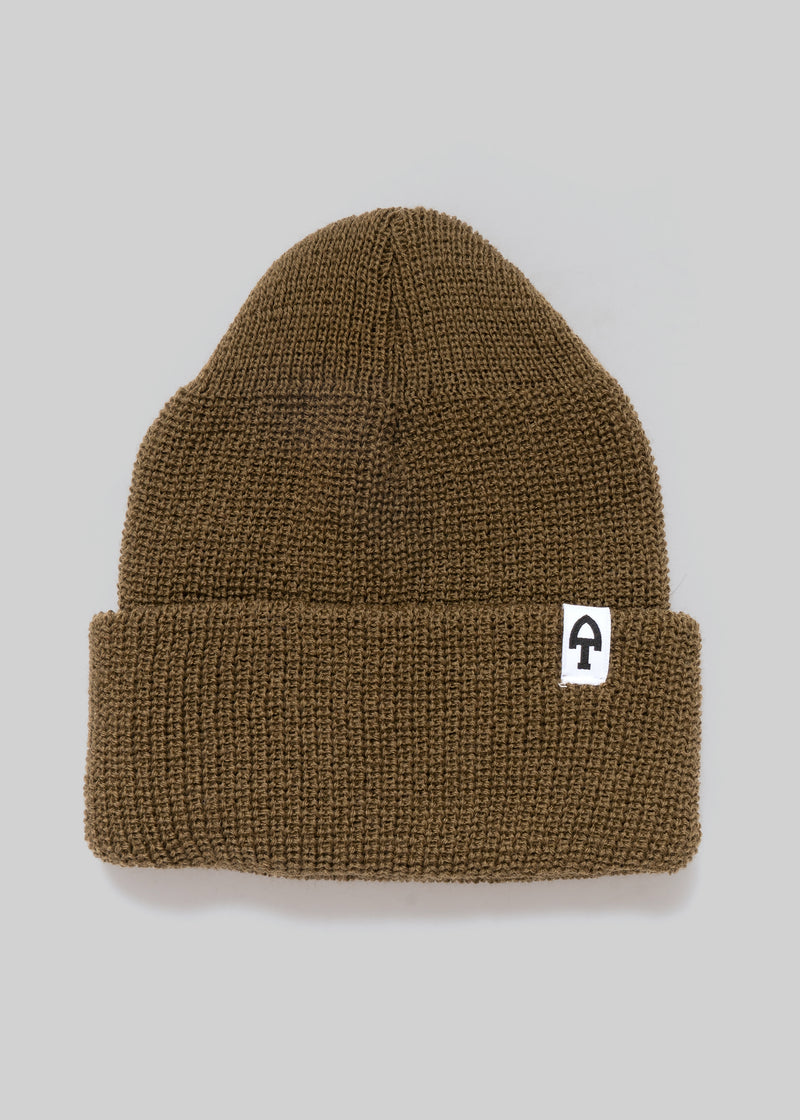 Merino Cardigan Stitch Beanie – American Trench