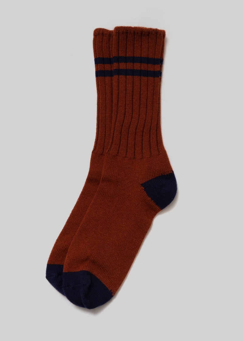 Stripe Crew Socks