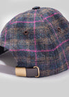 Wool Plaid Ball Cap