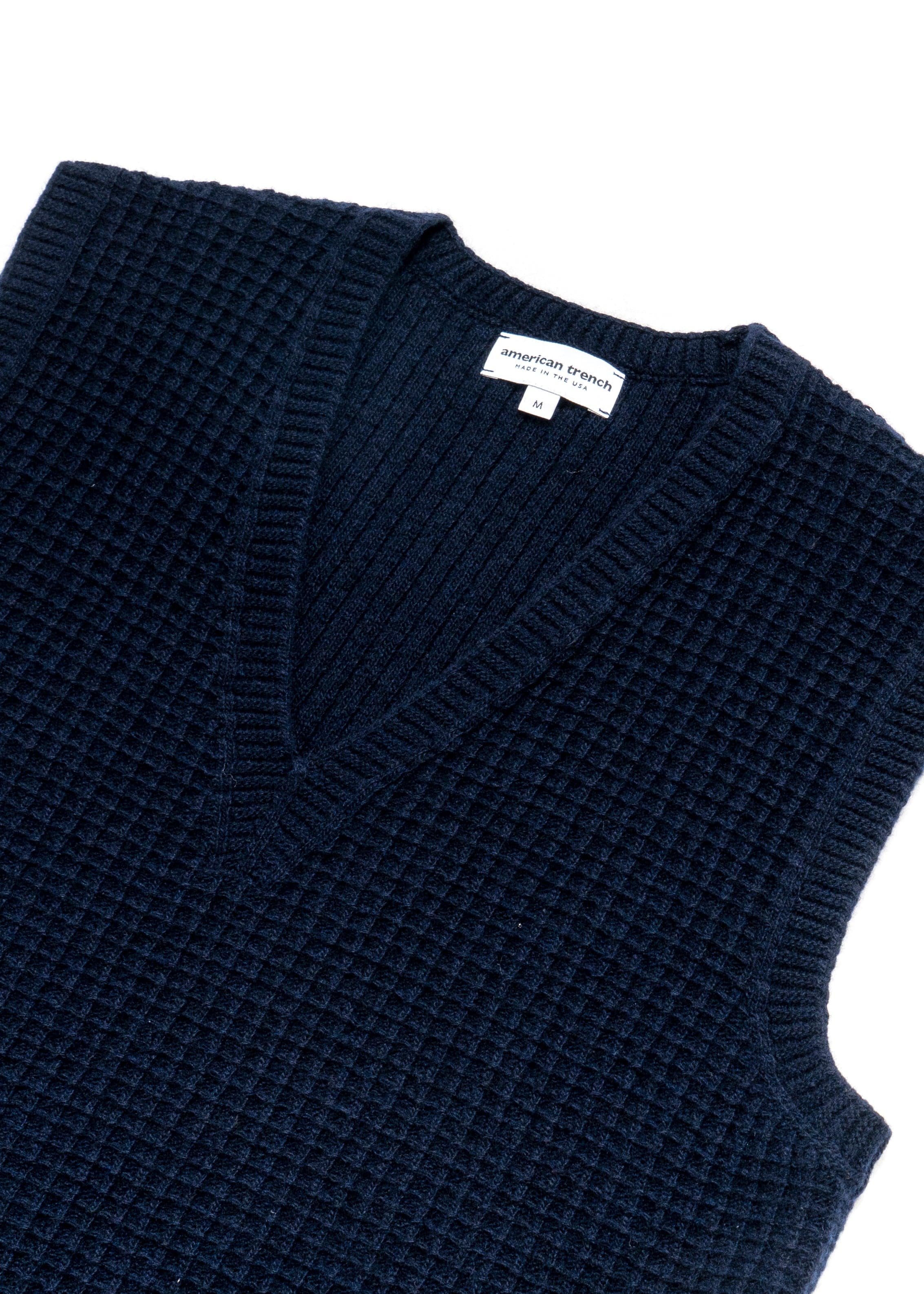 Superfine Lambswool Knit Sweater Vest – American Trench