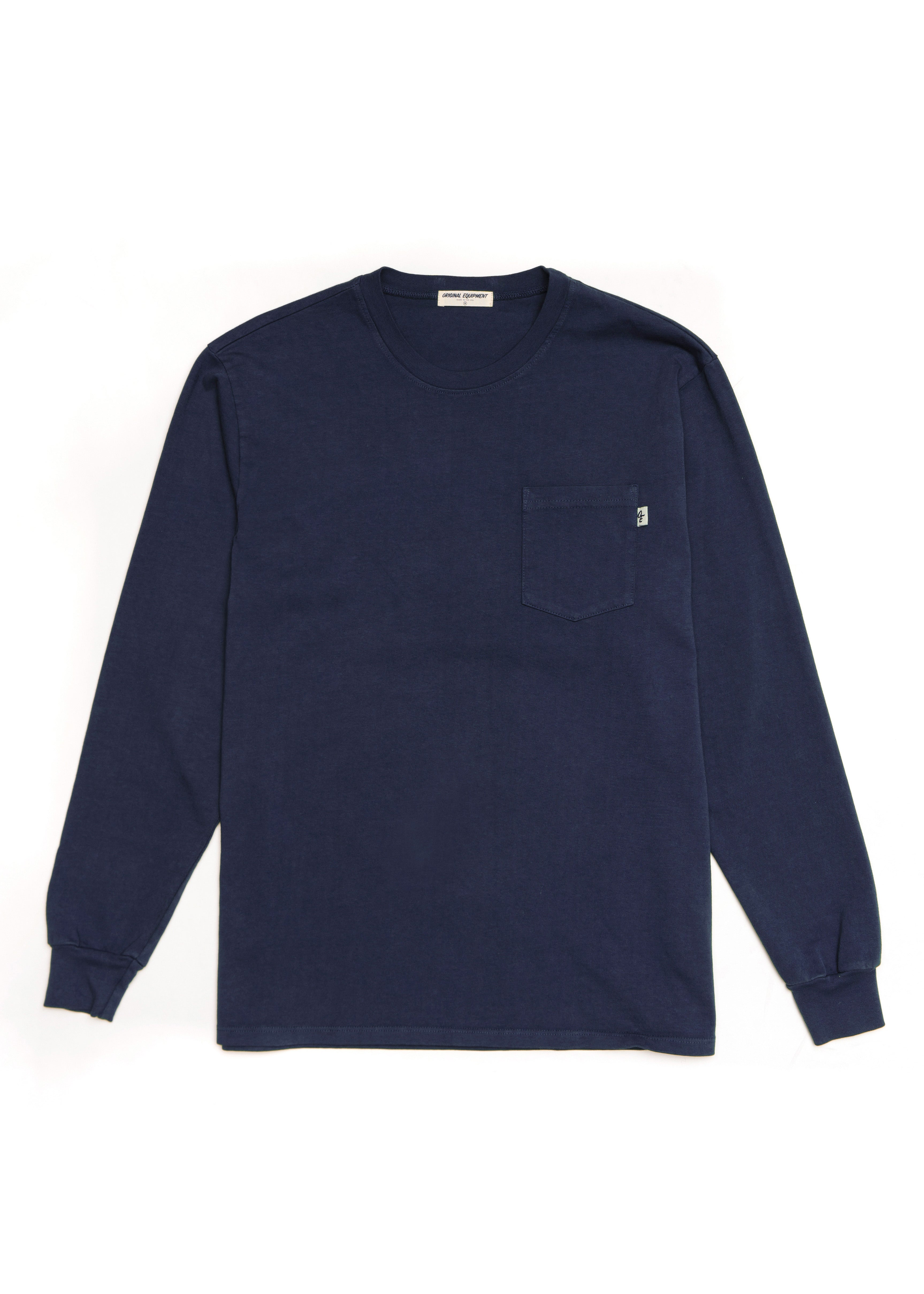 BGO Long Sleeve Tee - Made in USA Large / Navy